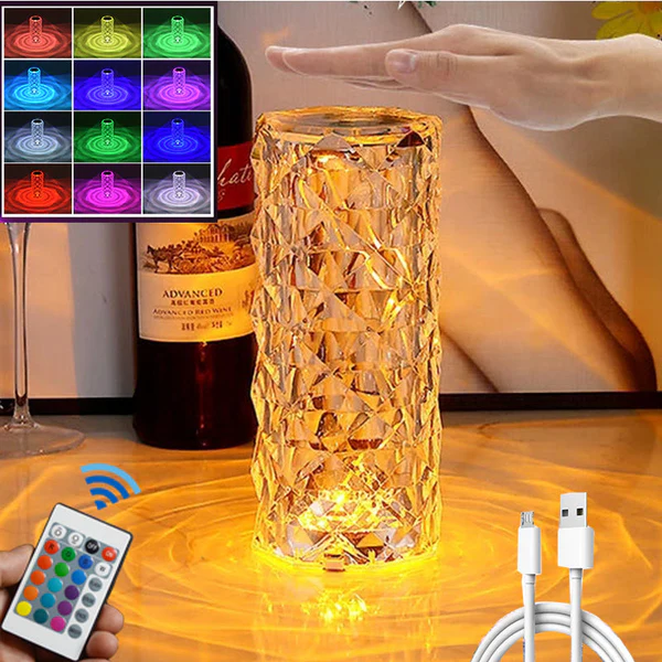 LED Crystal Table Lamp – Luxury Lighting for Every Space | Only at Vary Store