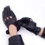 Best Design Unisex Men & Women Cowhide Leather Gloves for Car Driving High Quality And Low Priced Customized Soft Driving Mittens