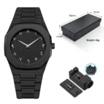 Black Arabic Watch - Image 2
